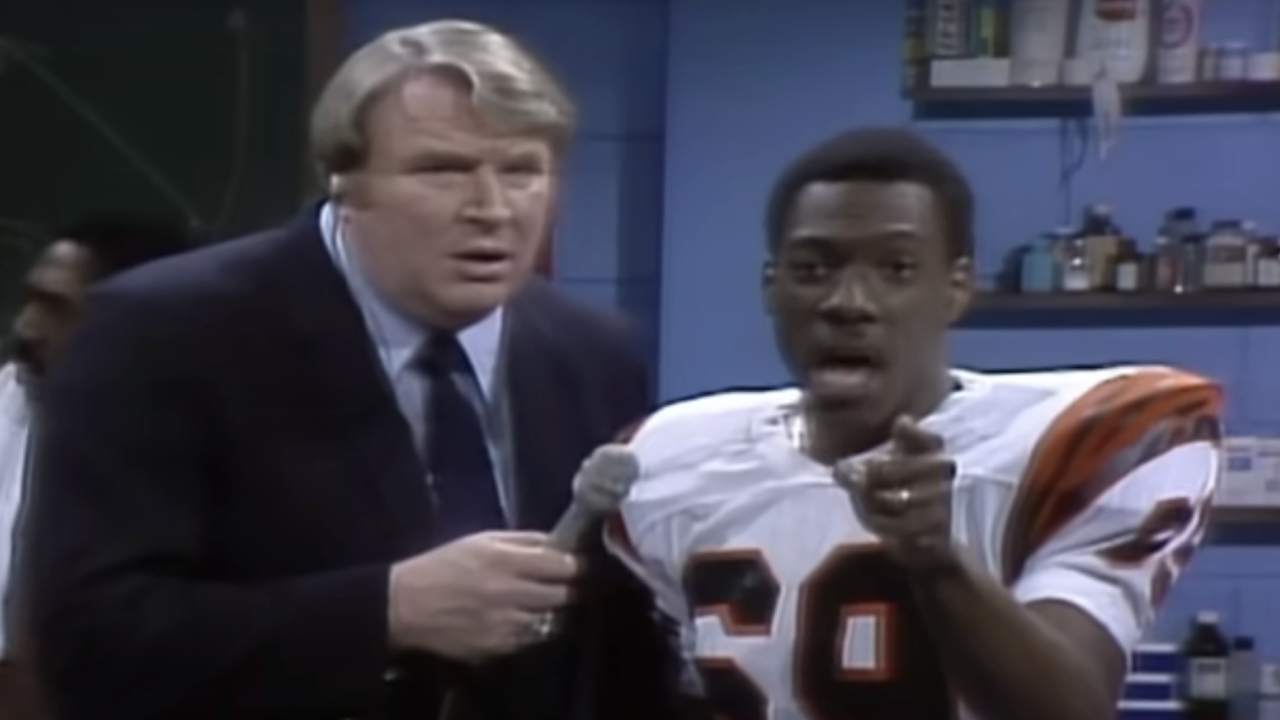 John Madden and Eddie Murphy on SNL