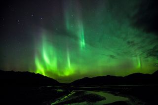 The northern lights were seen in Denali National Park this past week.