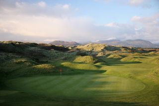 Royal St David's golf club pictured