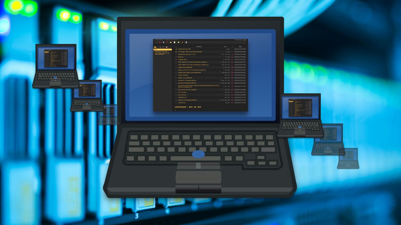 How to transfer and share files over a network without a USB flash drive — and with just one line of code