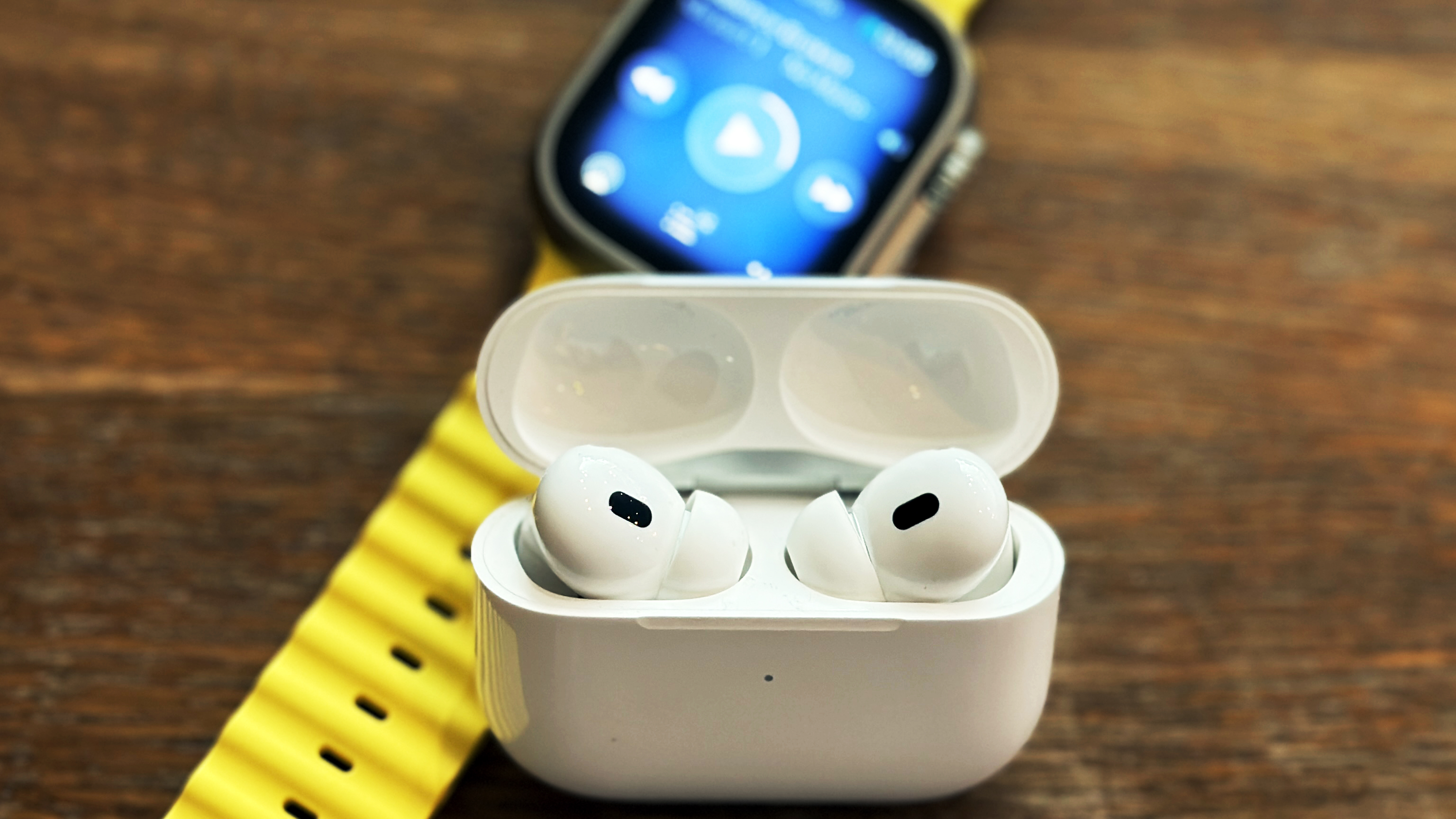 AirPods Pro 2 in use