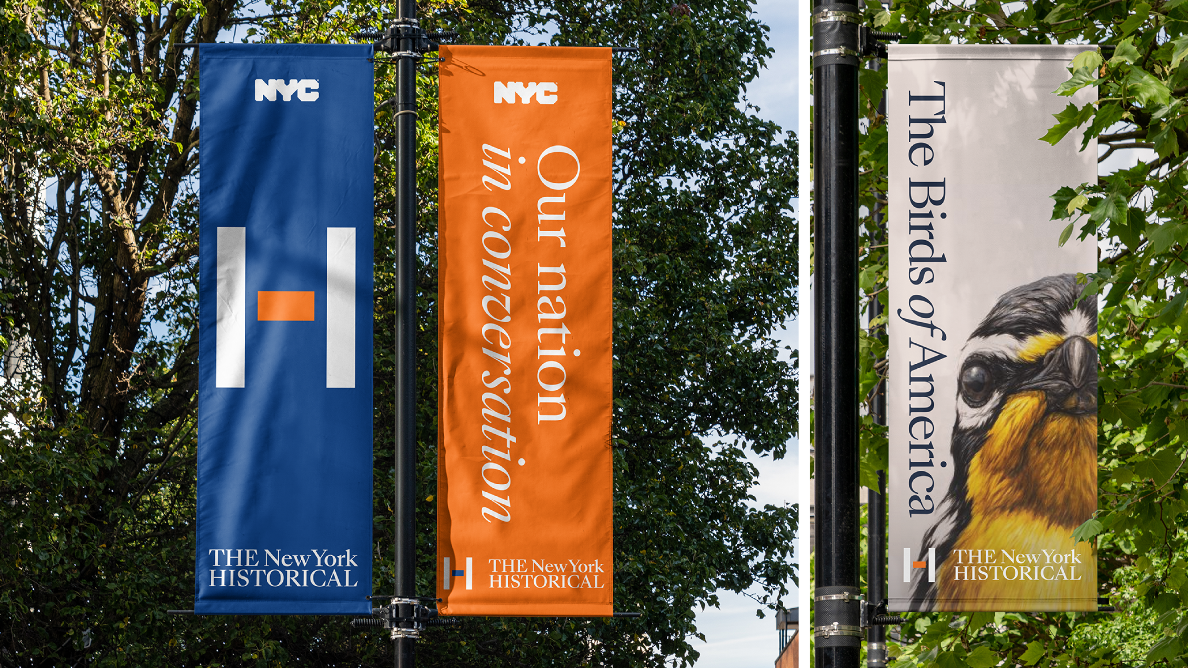 The New York Historical branding