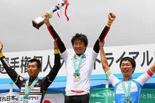 Japanese time trial champion Fumiyuki Beppu (RadioShack)