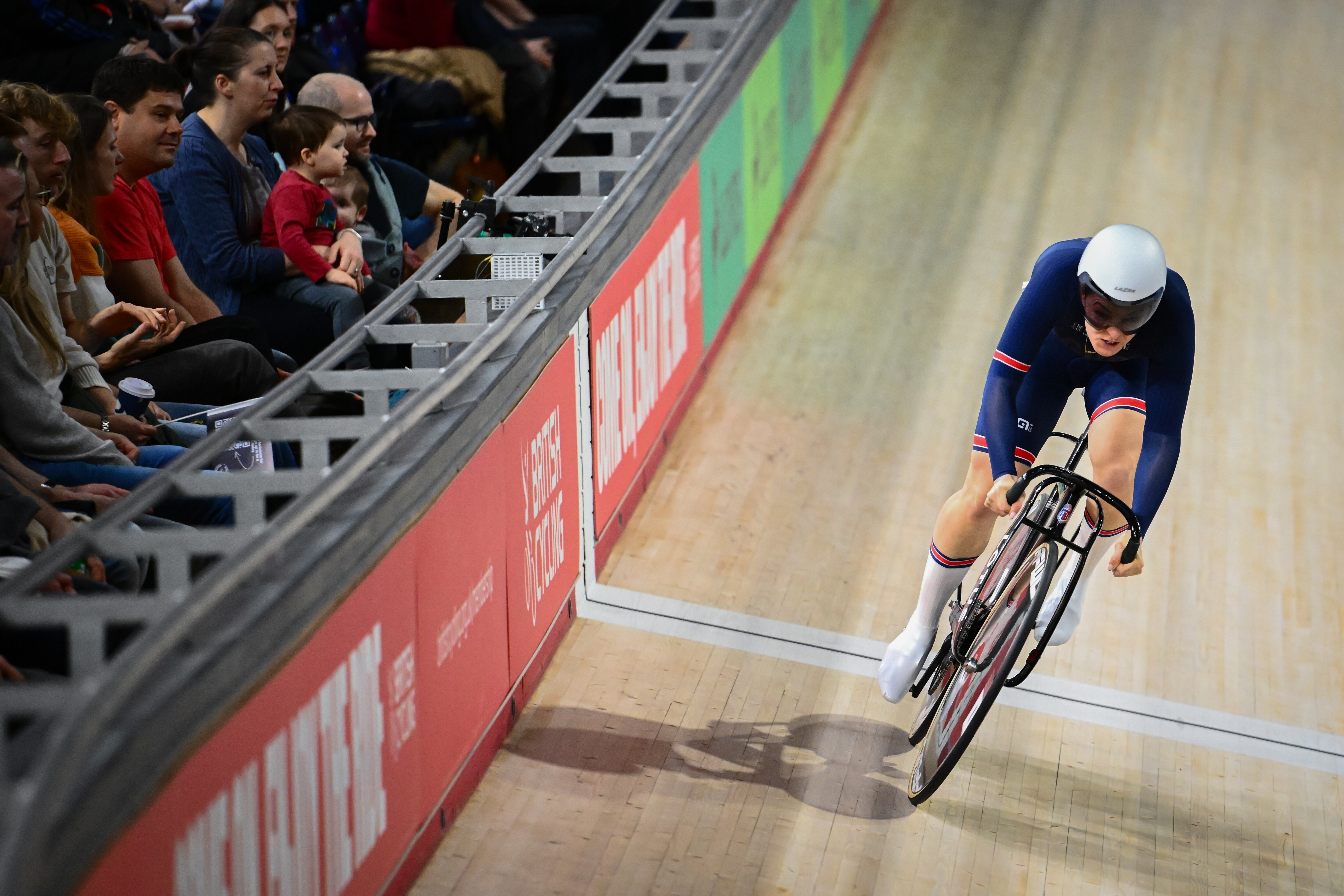 Katy Marchant at the British Track Championships 2026