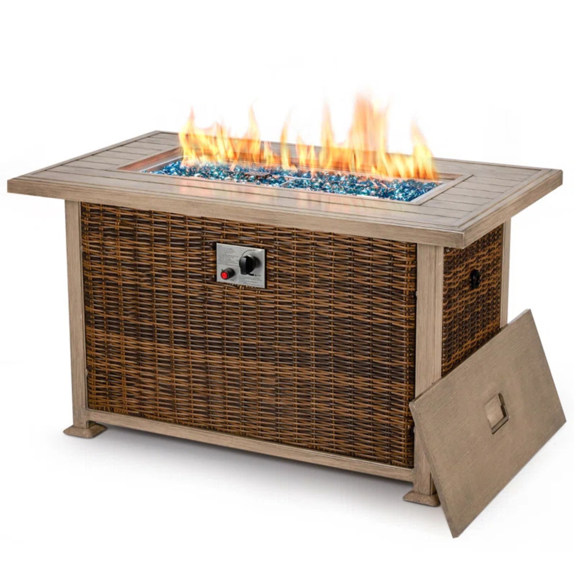 Fire Pit Table Auto-Ignition Propane Gas Fire Pit Table