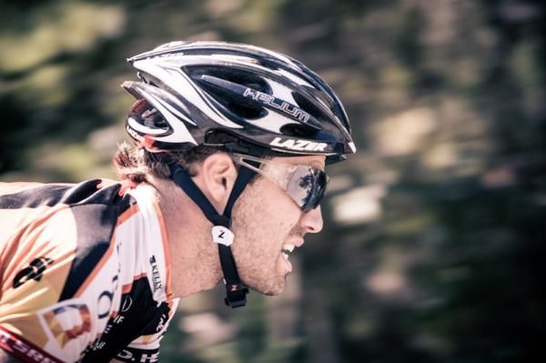 Jesse Anthony (Optum) tries to get away by himself