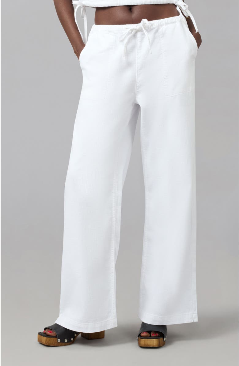 Remy Mid Rise Wide Leg Jeans