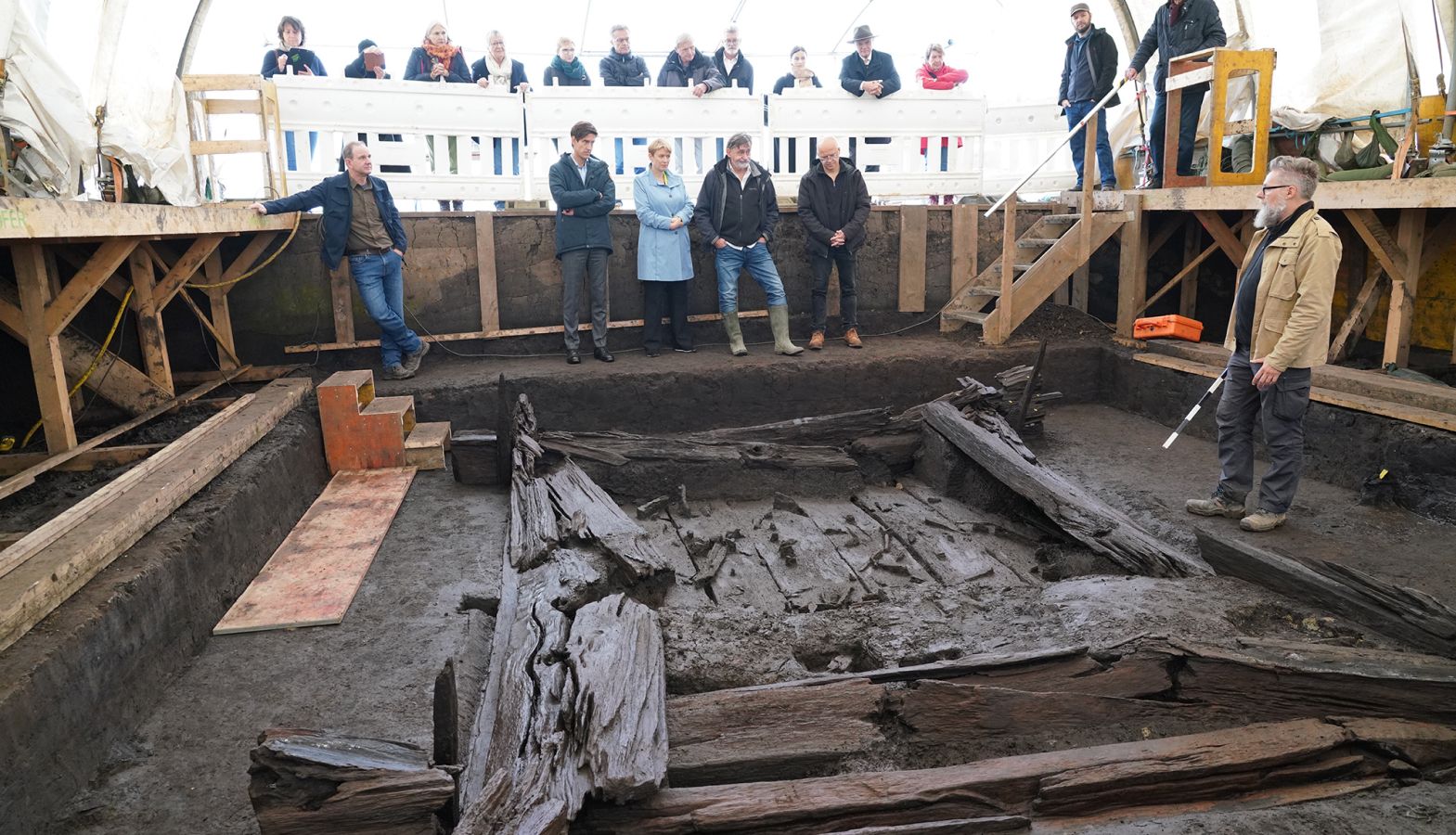 2,600yearold Celtic wooden burial chamber of 'outstanding scientific