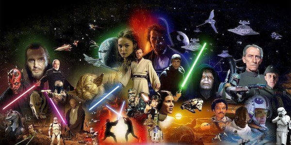 Three Star Wars Characters