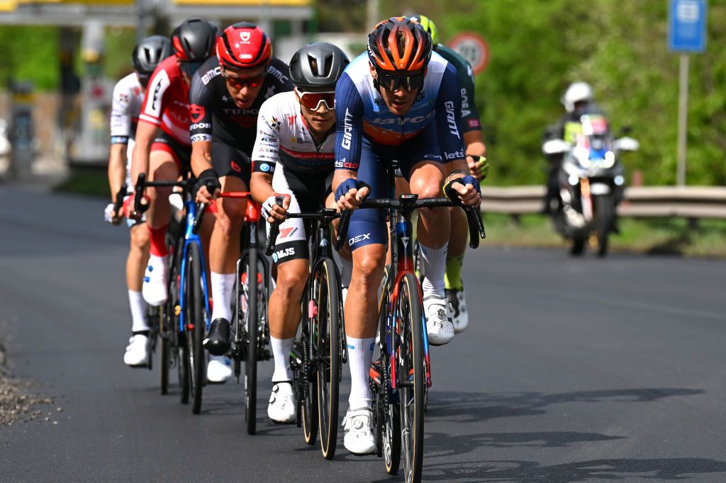 Alessandro De Marchi was in the Tour of the Alps stage 2 attack