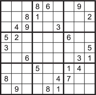 Sudoku puzzle