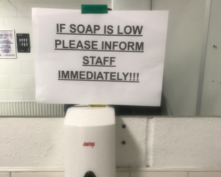Soap sign