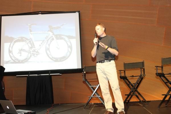 It's not every day that Trek president John Burke attends a product launch, Trek is very excited about the Speed Concept.