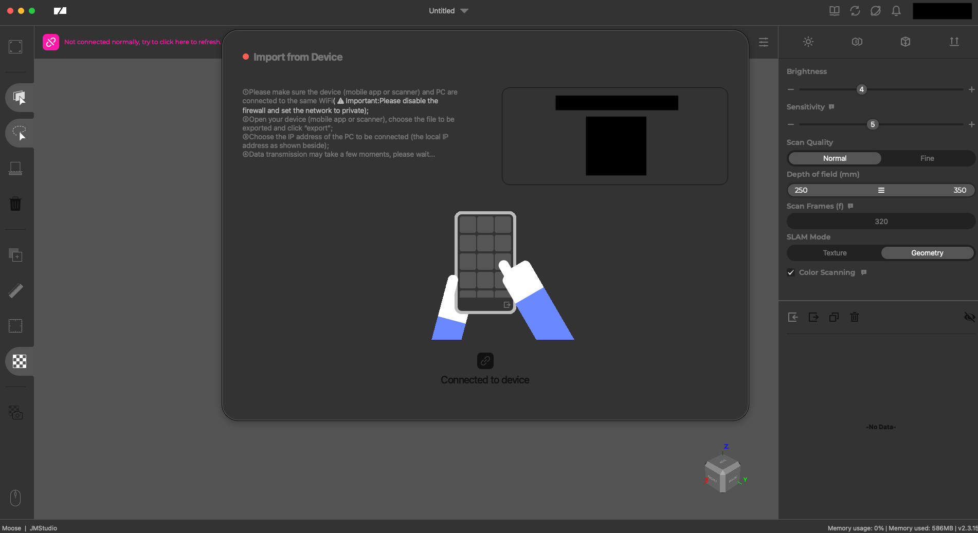 3DMakerPro Toucan 3D Scanner