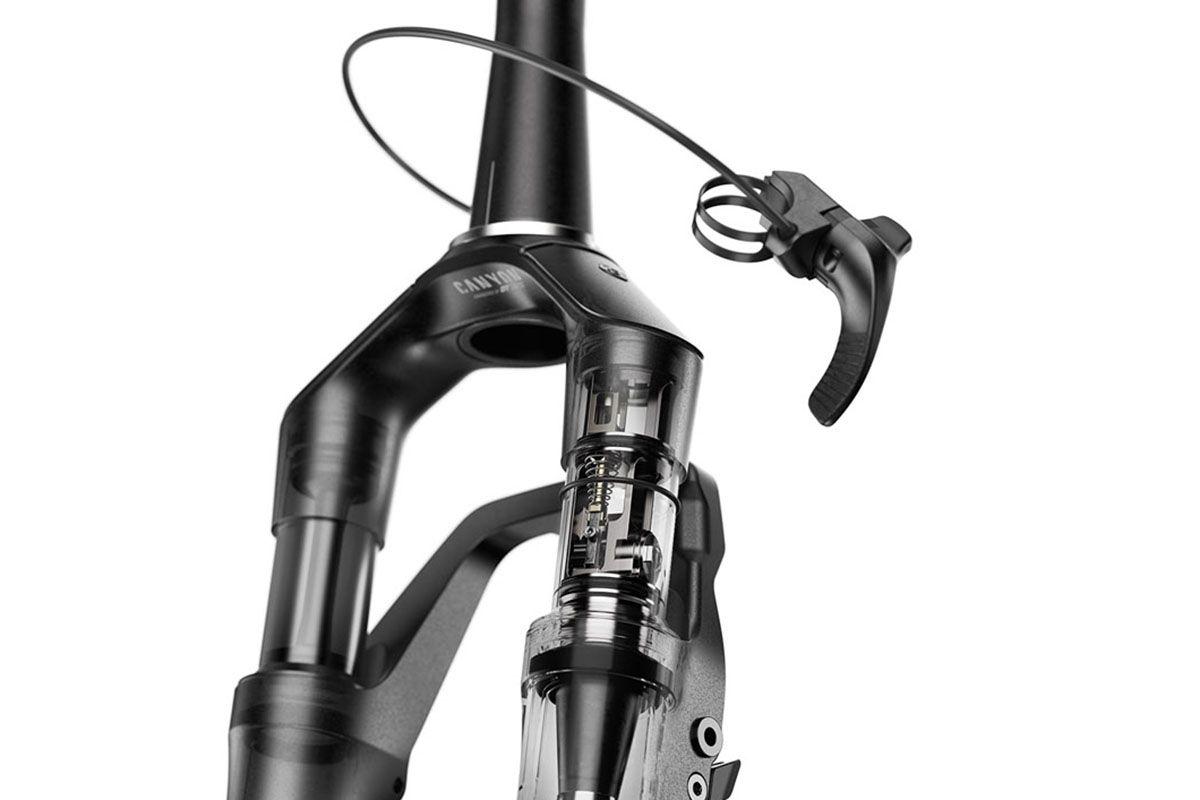 A Canyon X DT Swiss F 132 ONE fork
