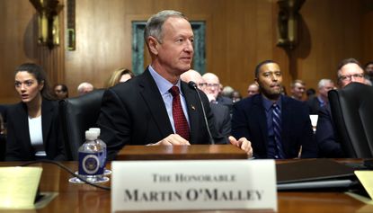 Social Security Commissioner Martin O'Malley at his Senate confirmation hearing.