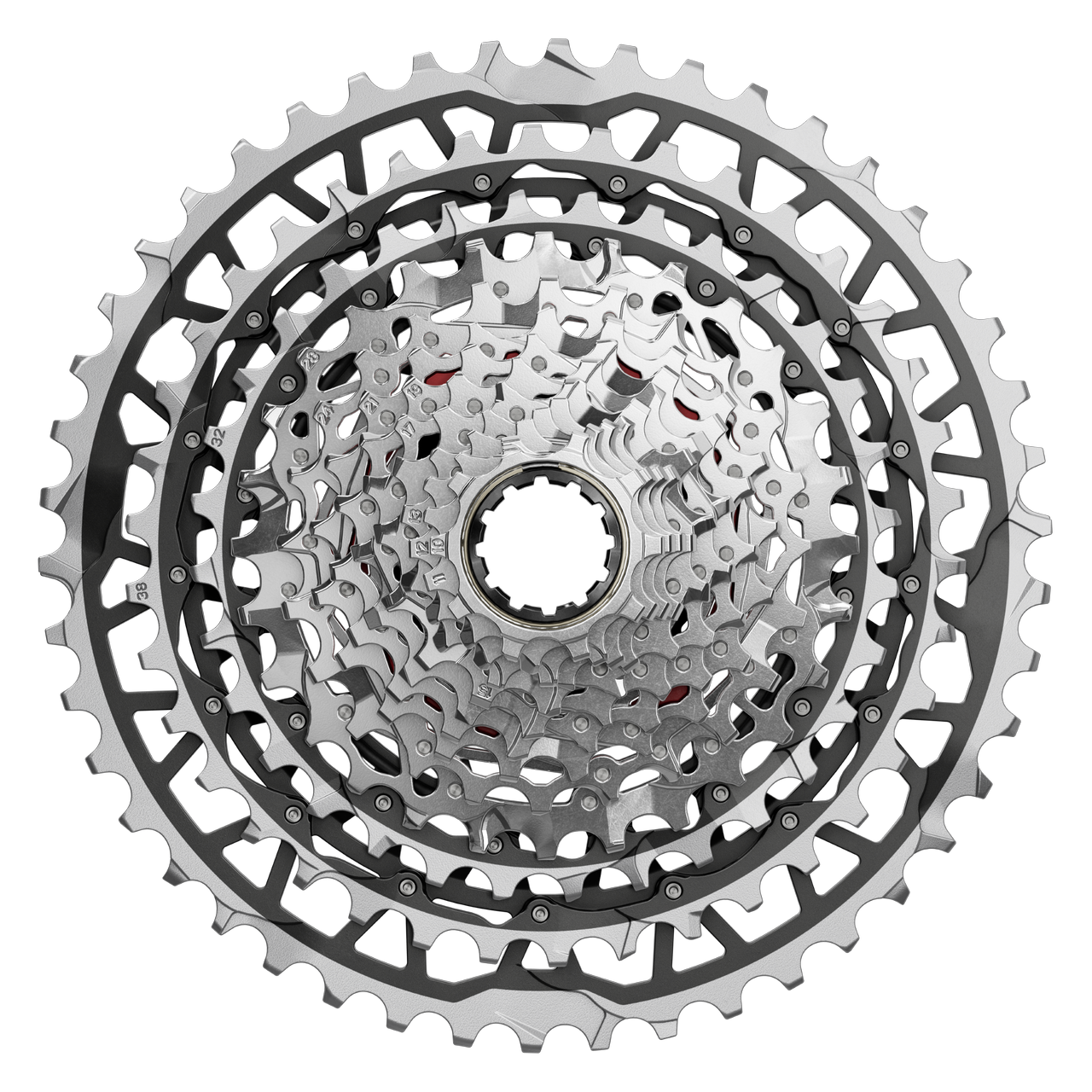 A SRAM Force XPLR cassette