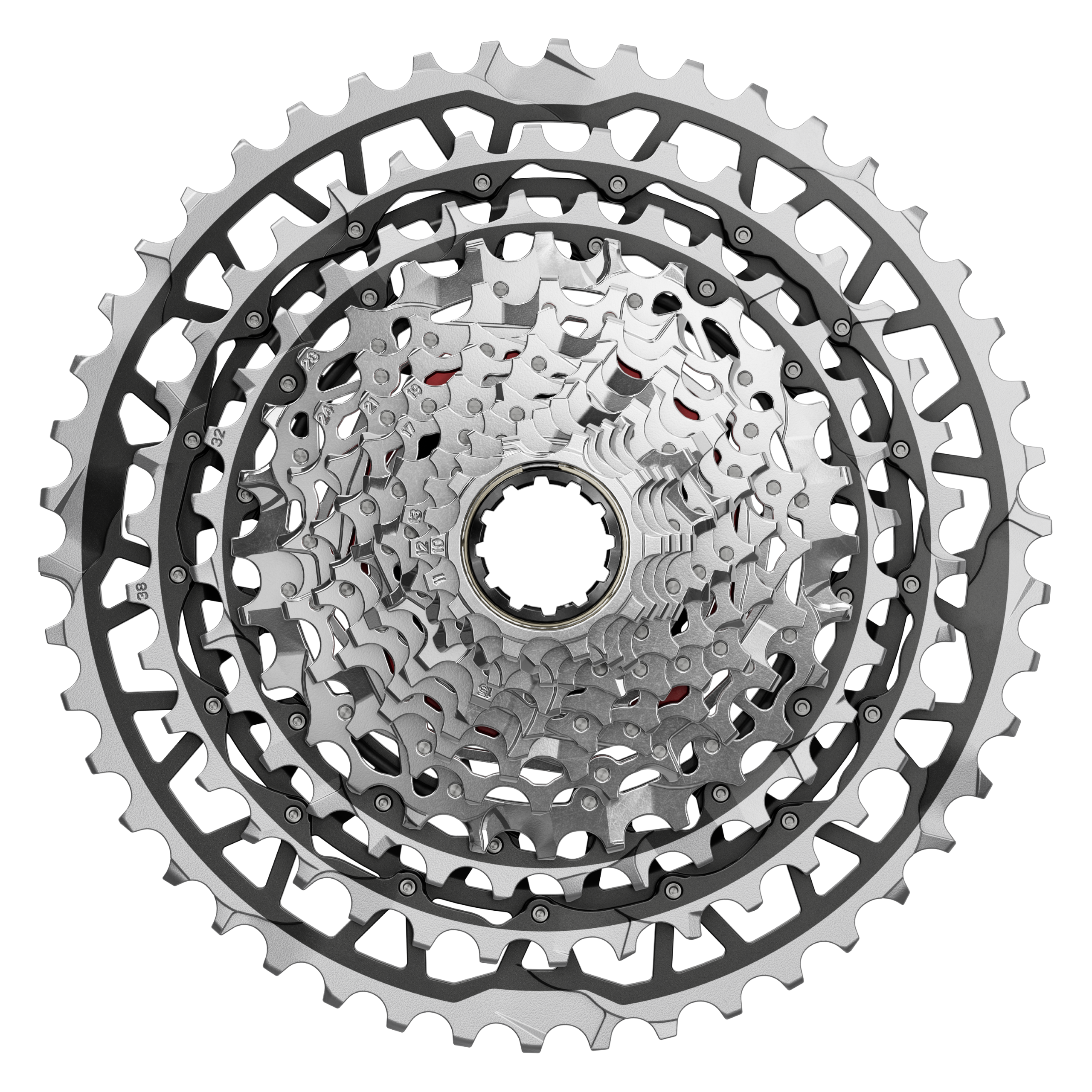A SRAM Force XPLR cassette