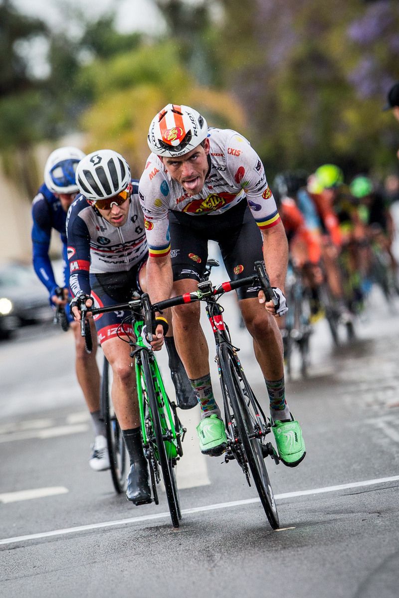 Seghei Tvetkov (Jelly Belly p/b Maxxis) feeling the effort
