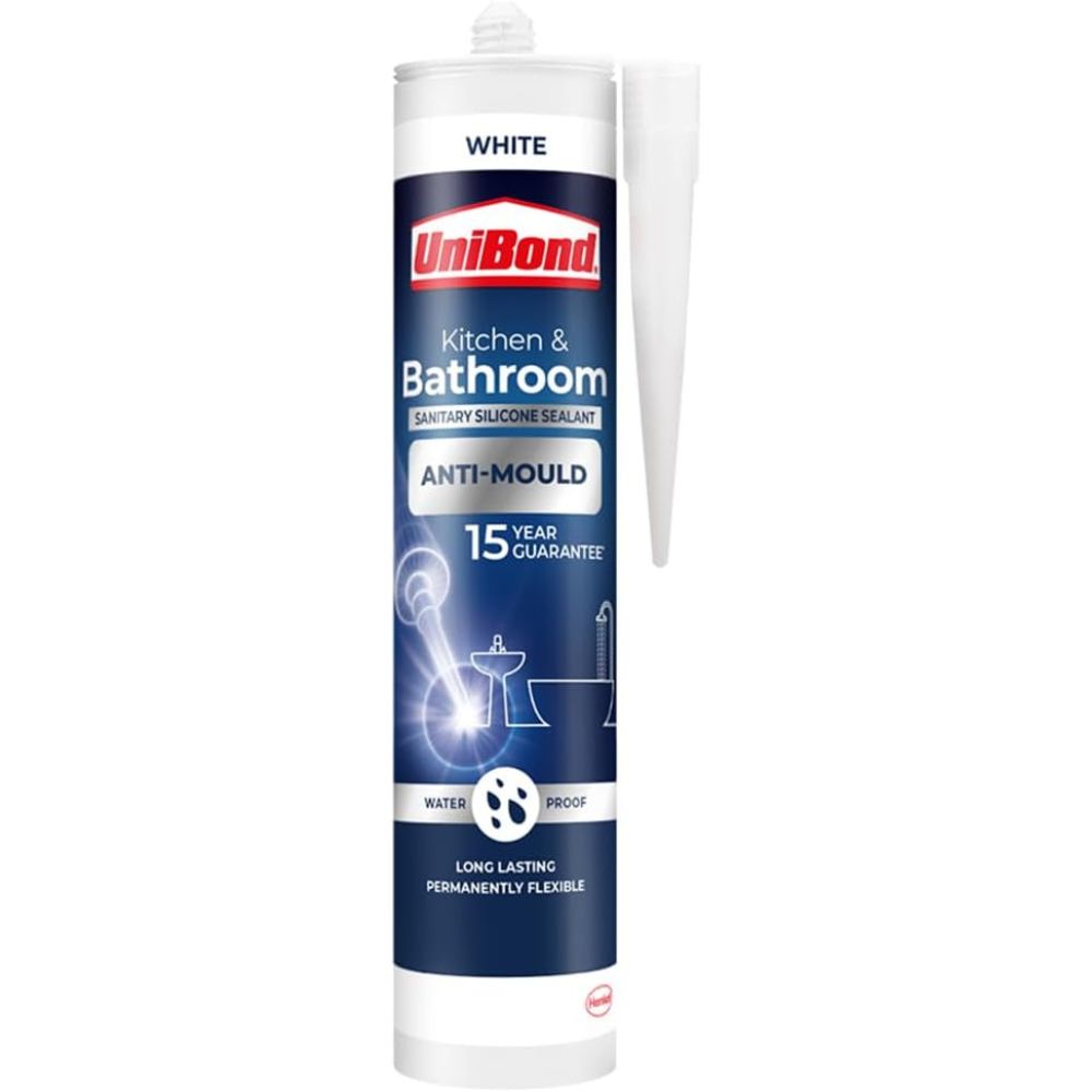 UniBond Anti-Mould White, Waterproof Mould Protection small product cut out on white background