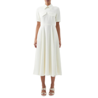 Emilia Wickstead Alice Double-Crepe Midi Dress, £1,550 | Matchesfashion