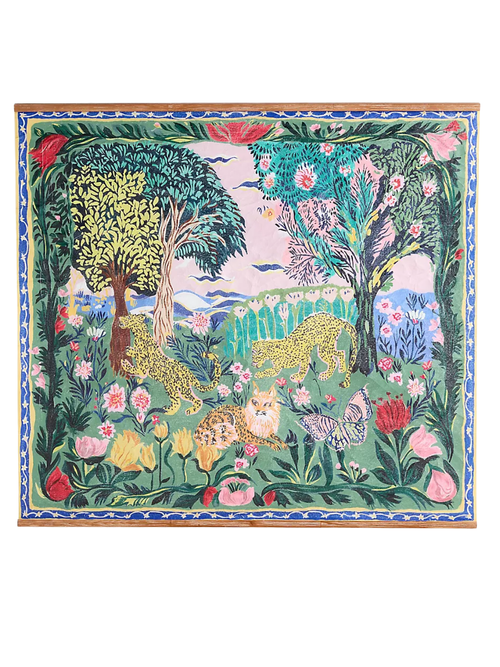 Alara Jungle Nature Scene Paper Tapestry