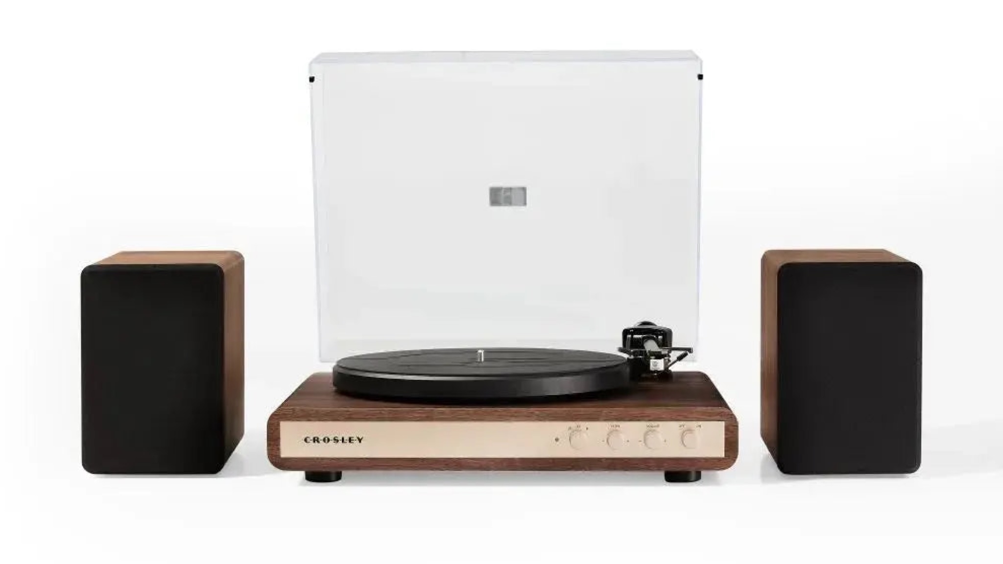 Crosley C65 Record Player on a white background