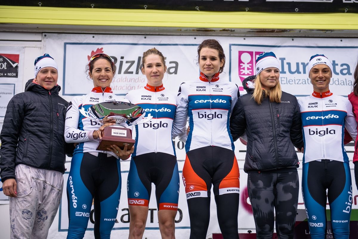 Bigla Cervelo was the top team at Emakumeen Bira