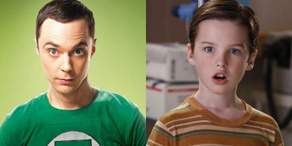 The big bang theory and young sheldon together