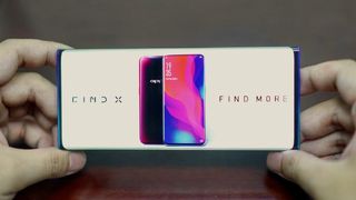 Oppo Find X2: button-free 'waterfall screen' with under-display camera?