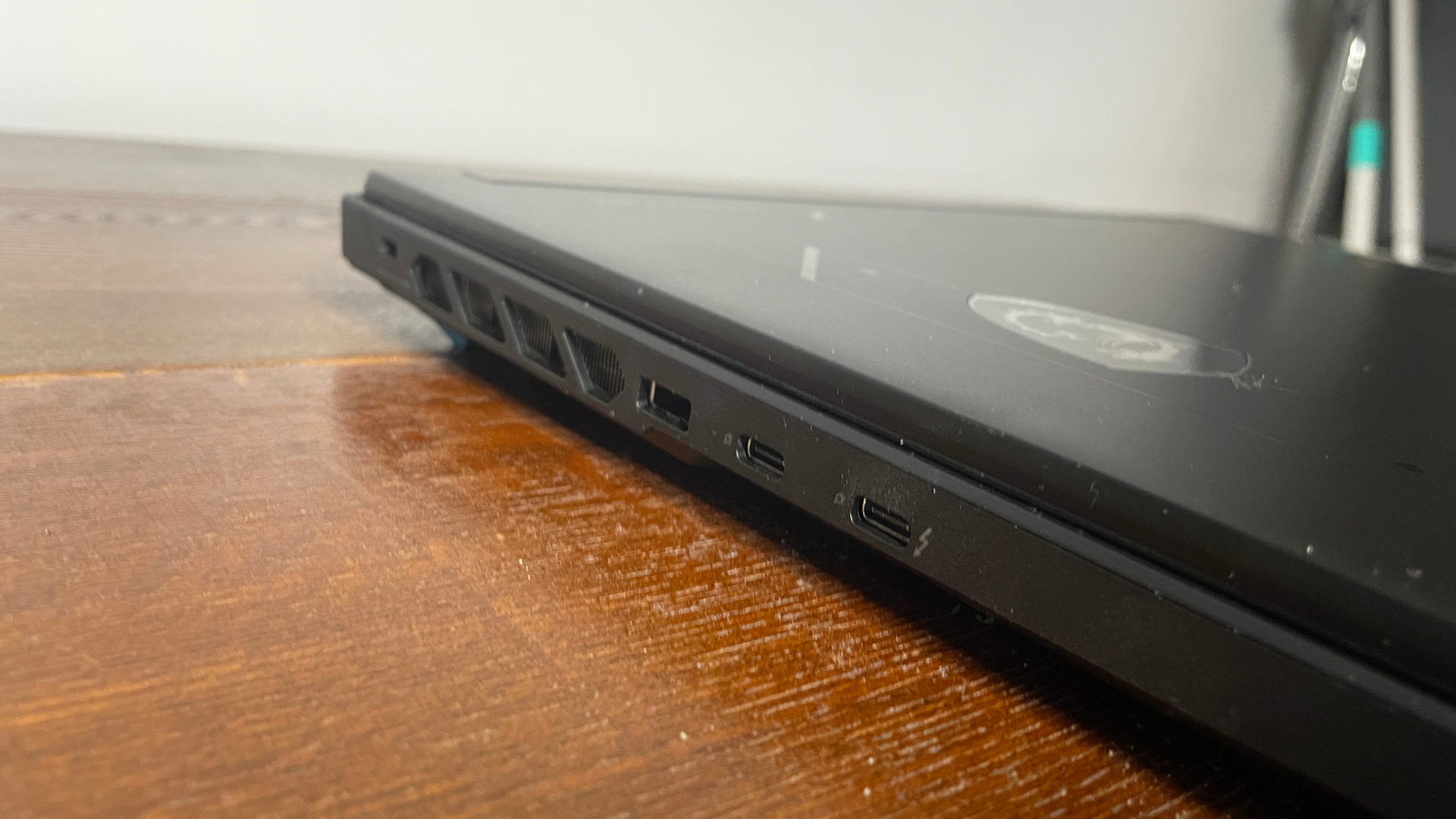 An MSI Crosshair 16 Max HX E2W gaming laptop.