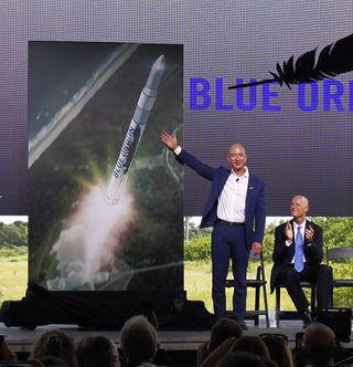Jeff Bezos Unveils Blue Origin's Florida Launch Plans