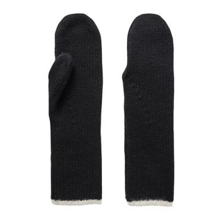 Toteme Two-tone wool-blend mittens