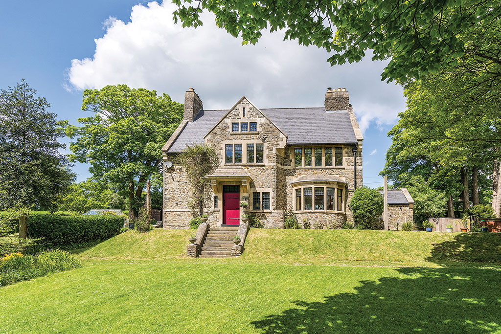 House for sale for around £1 million: Redhill House, Camerton, Somerset.