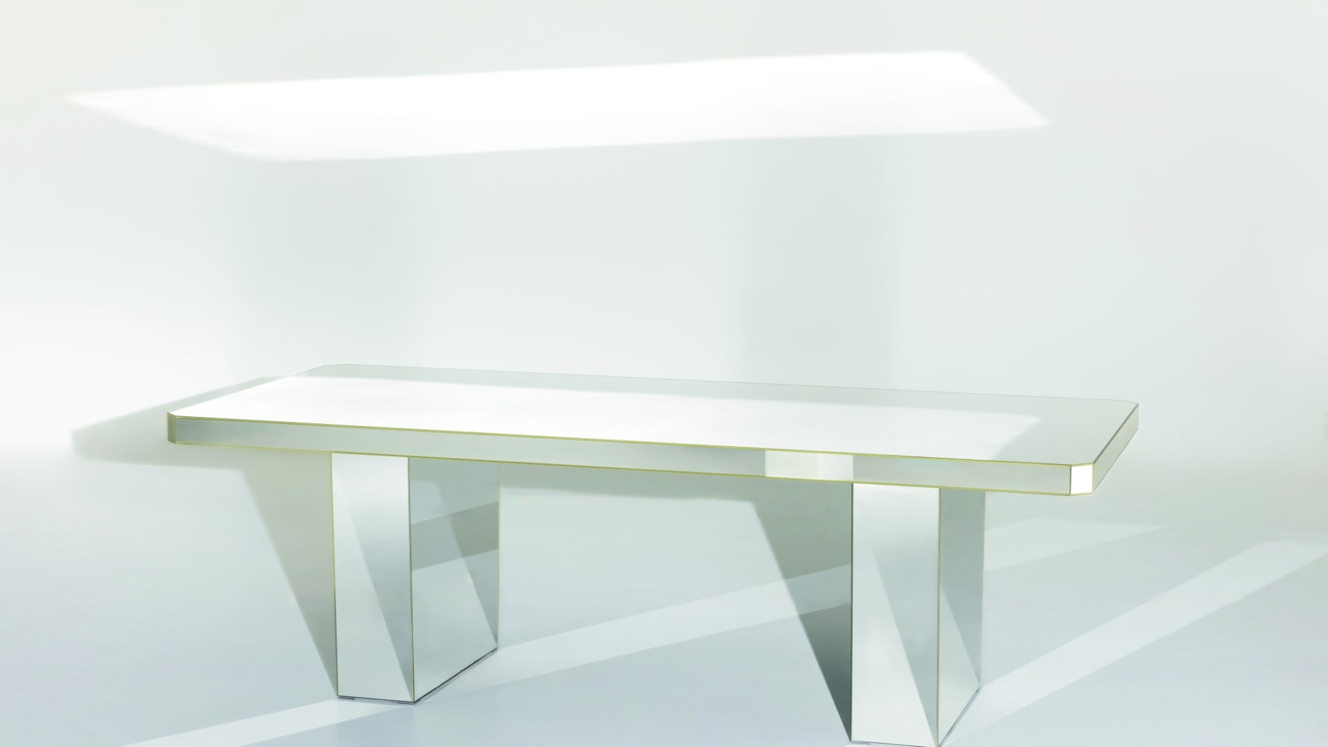Milan Design Week Edra Phantom glass table