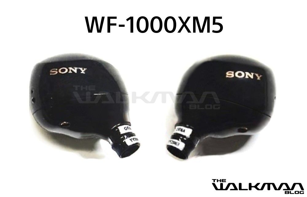 Images of the Sony WF-1000XM5 discovered by The Walkman Blog