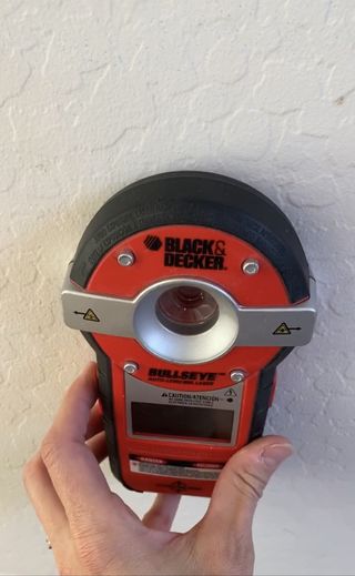 using a stud finder