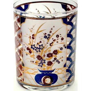 11 'Chinoiserie' Pattern Rocks Glasses/ Tumblers by Culver