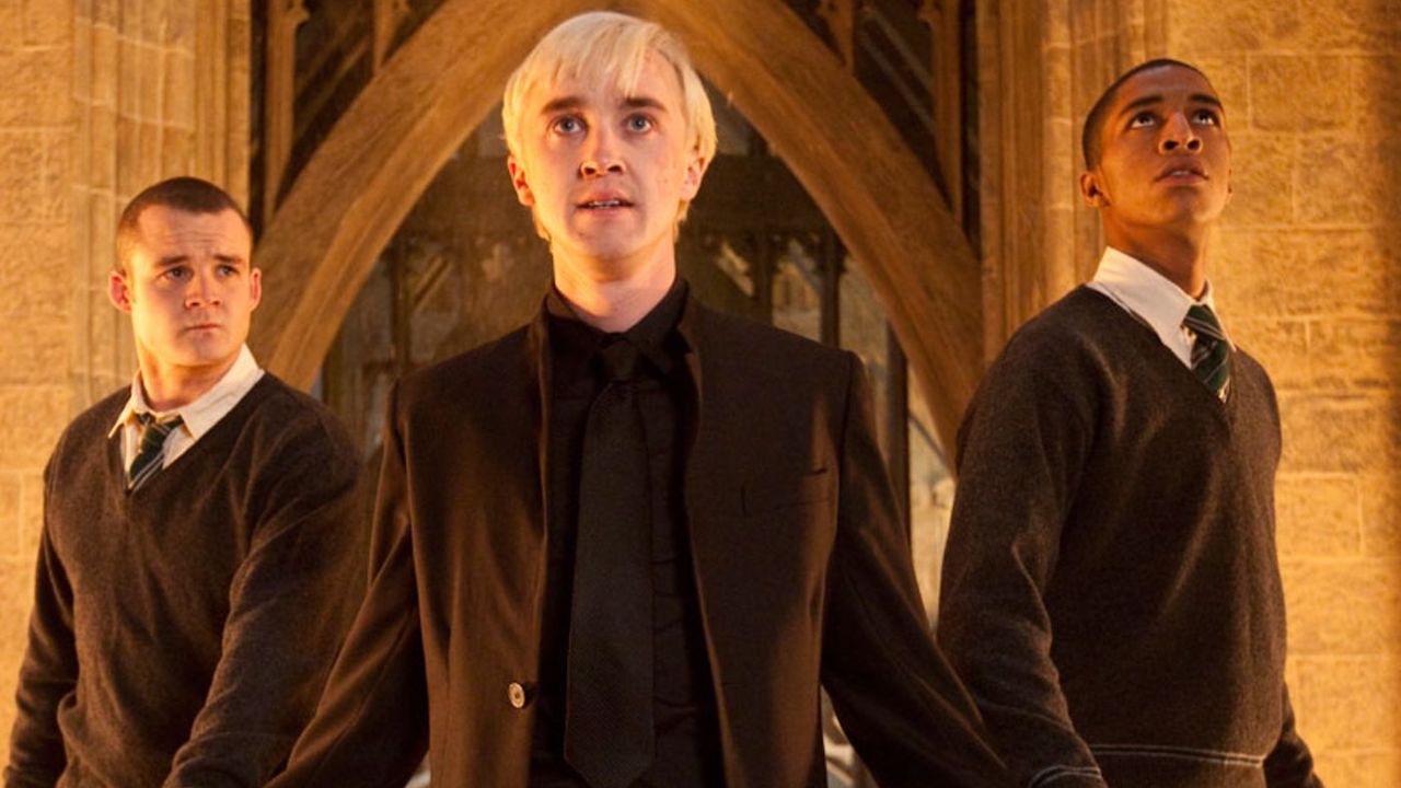 Tom Felton as Draco Malfoy in Harry Potter movies