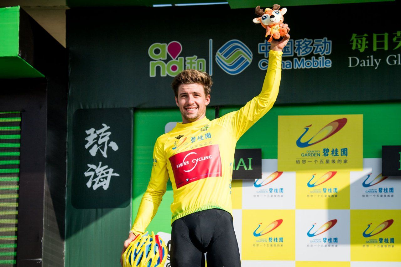 Dylan Page kept the leader's jersey
