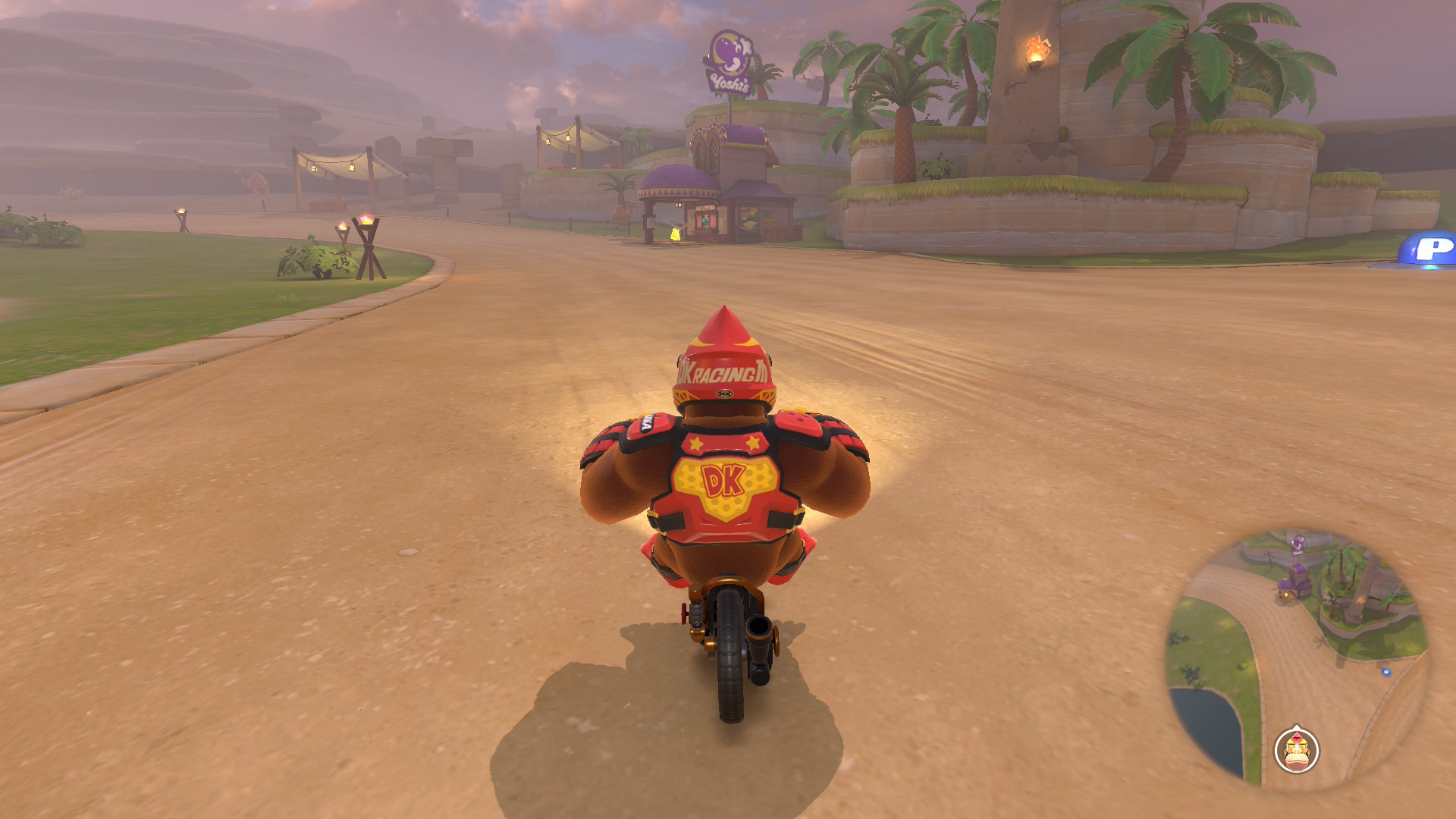 Mario Kart World Flatbread location in free roam