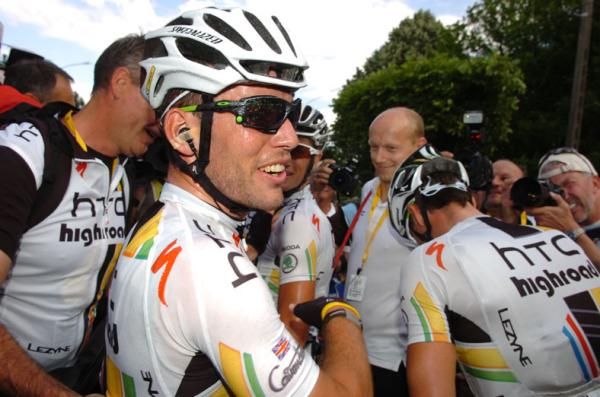 Mark Cavendish was keen to praise his HTC-Highroad teammates for their help.