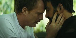 Paul Bettany and Peter Macdissi in Uncle Frank