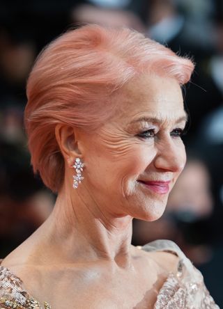 Dame Helen Mirren attends the screening of "Les Plus Belles Années D'Une Vie" during the 72nd annual Cannes Film Festival on May 18, 2019 in Cannes, France