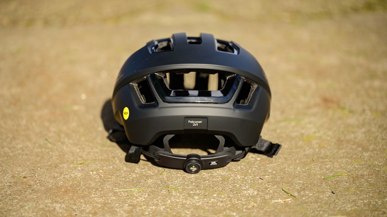 Sweet Protection Falconer 2Vi MIPS helmet rear view