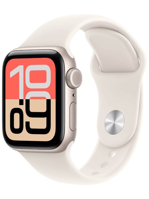 Apple Watch SE 3 With Starlight Sport Band