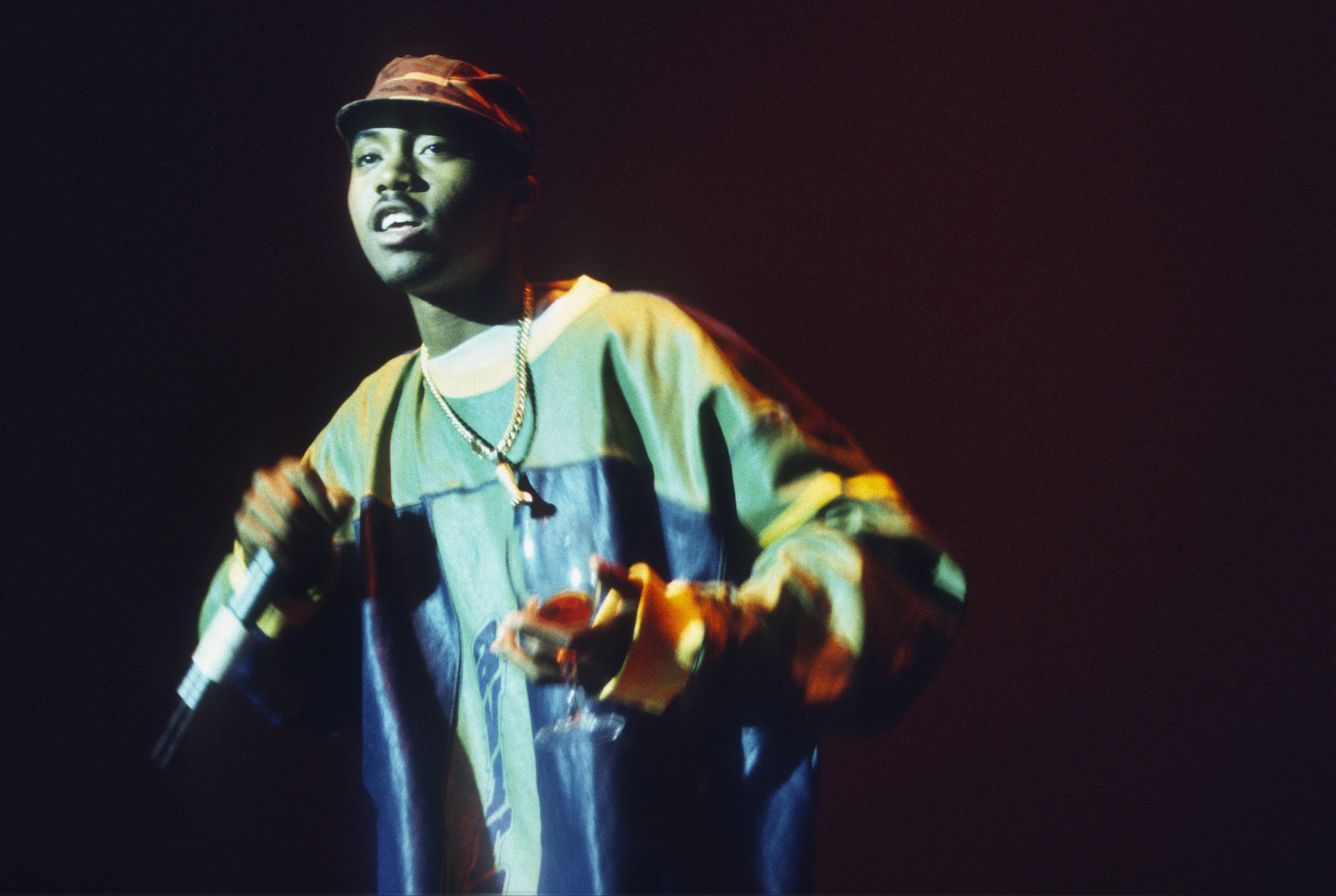 Nas (aka Nasir bin Olu Dara Jones), Vorst Nationaal, Brussels, Belgium, 14th October 1996