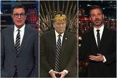 Stephen Colbert and Jimmy Kimmel on Hillary Clinton sitting 2020 out