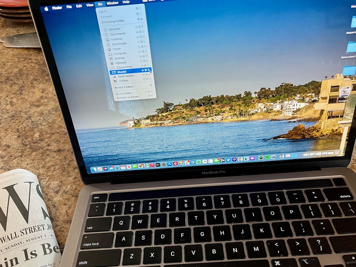 Finder In macOS Monterey