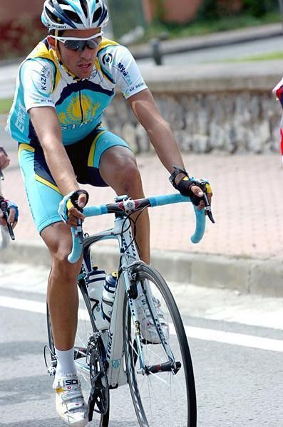 Giro d'Italia champion Alberto Contador (Astana)